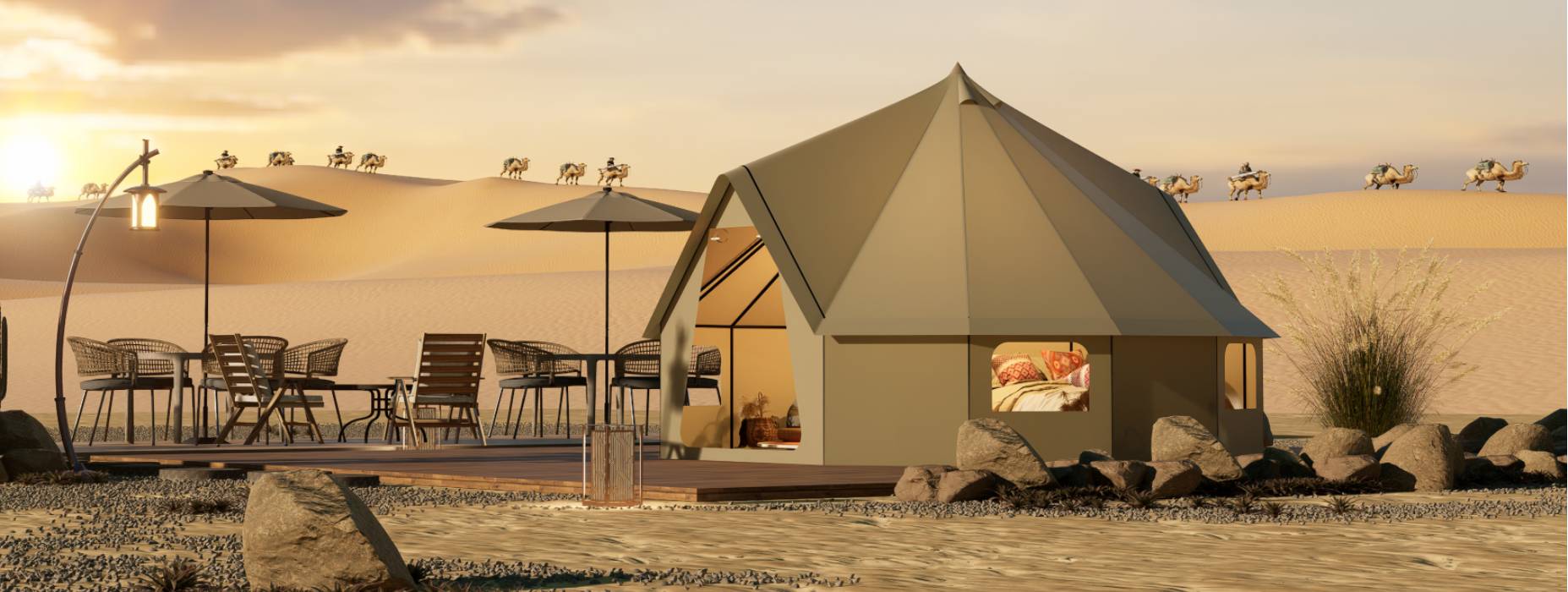 内江露营酒店帐篷产品